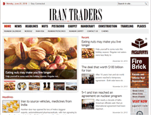 Tablet Screenshot of irantraders.net